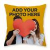 Customized Photo Cushion Cover, 1 Personalized Single-sided Printed Cushion Cover with Customized Wedding Photos, Valentine's Da