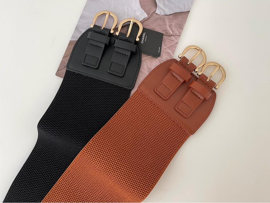 Black Sophisticated Wide Waist Belt For Women With Alloy Buckle Ideal For Dresses Jackets And Sweaters