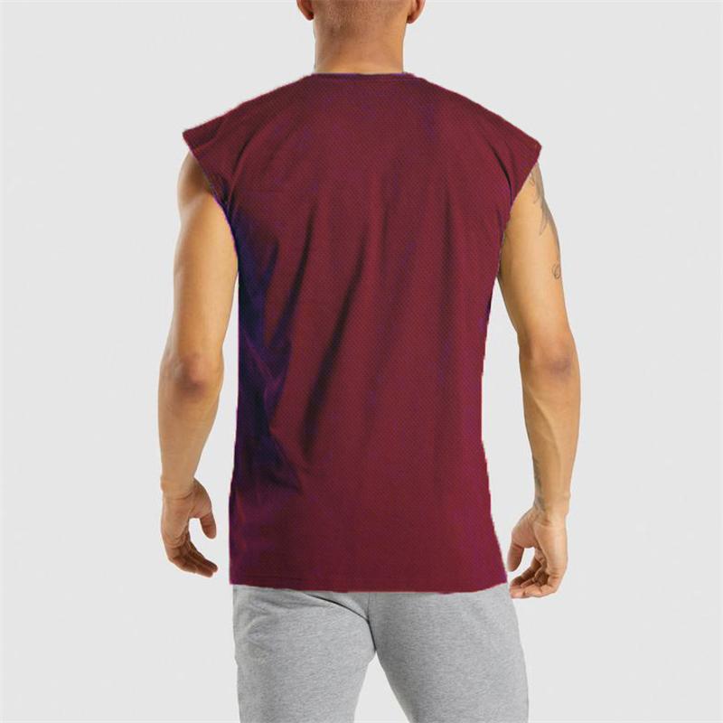Muscleguys erkek yelekler Çabuk kuruyan Sıkı Vücut Geliştirme Atlet Sıkıştırma Kolsuz Gömlek Egzersiz Kolsuz Fanila