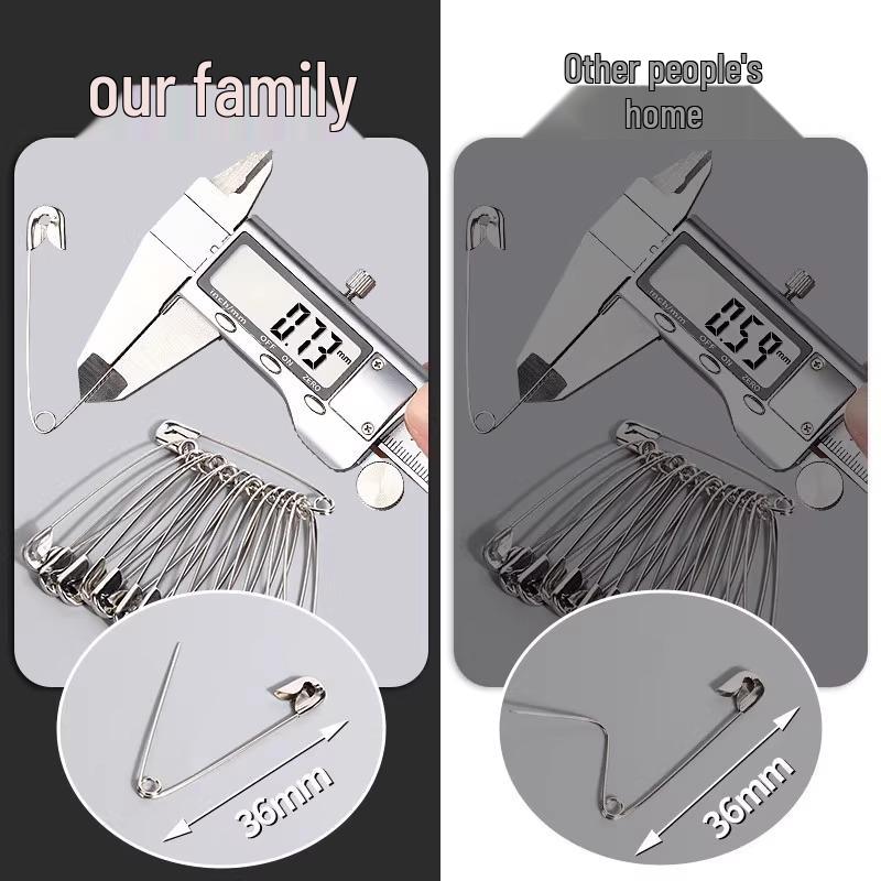 Винтажная брошь-булавка для одежды, больших и маленьких размеров - Идеально для фиксации простыней и пододеяльников