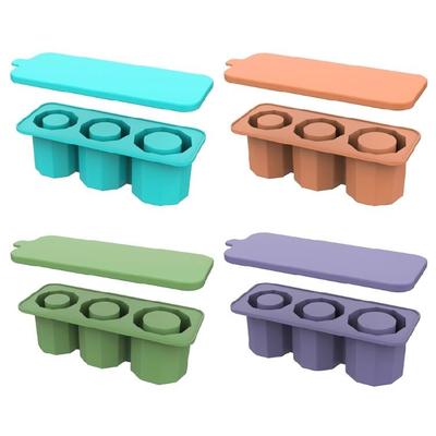 Hollow Cylinders Ice Tray for Large Water Cup Ice Cube Maker Ice Lattices Molds