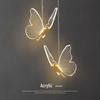 Modern Minimalist Butterfly Chandelier - Romantic Luxury Lighting for Bedroom, Aisle, Restaurant, or Bar