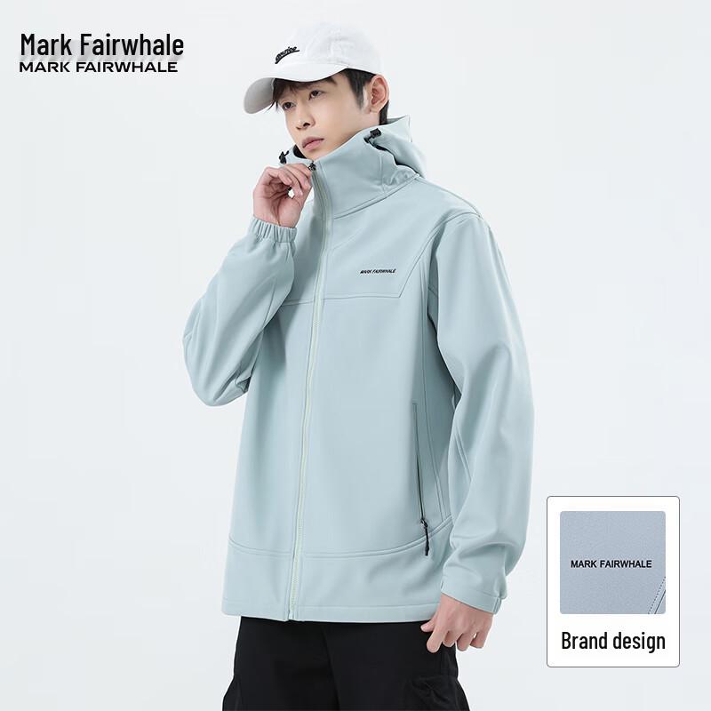 Mark Fairwhale Unisex Outdoor Hooded Softshell Jacket