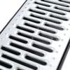VidaXL Caniveau de drainage 3 pcs Acier galvanisé 3 m