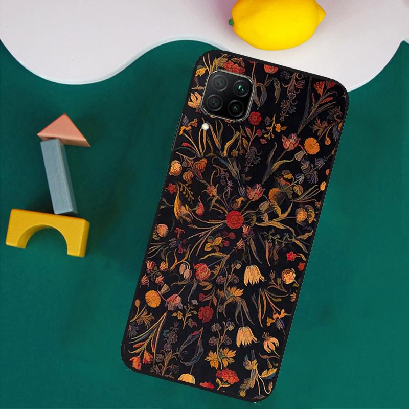 Flower Plant Art For Huawei Nova 9 10 SE 8i 11i 12i 12s Y60 Y61 Y70 Y90 Y72 Y73 Y91 P60 Pro P40 P30 Lite Case