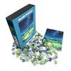 High-Quality 1000-Piece Adult Velvet Puzzle: Patchwork Flower Pot with Cat Design, Cross-Border Customizable.