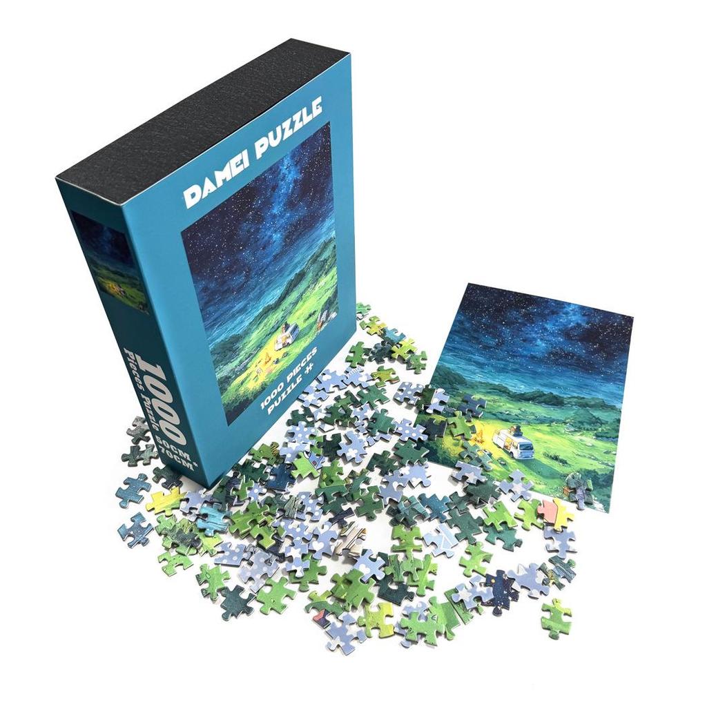 High-Quality 1000-Piece Adult Velvet Puzzle: Patchwork Flower Pot with Cat Design, Cross-Border Customizable.