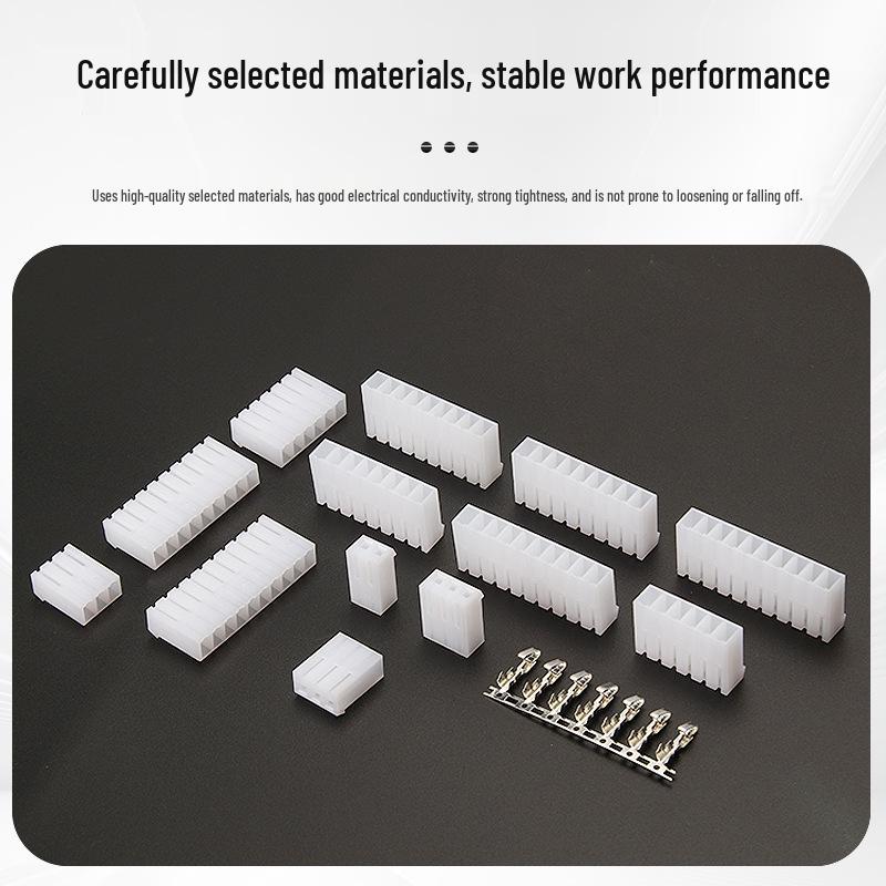 CH3.96-Y Transparent Plastic Pin Header Connector – High Bend Straight Terminal