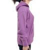 Champion Long Sleeve Cotton 10oz Ribbed Knit Reverse Weave Hooded Sweatshirt Size M Women's 100% (CW-W102), Purple,