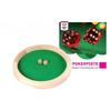 Piste de dés en bois - ENGELHART - 29 cm - Pour enfants à partir de 6 ans