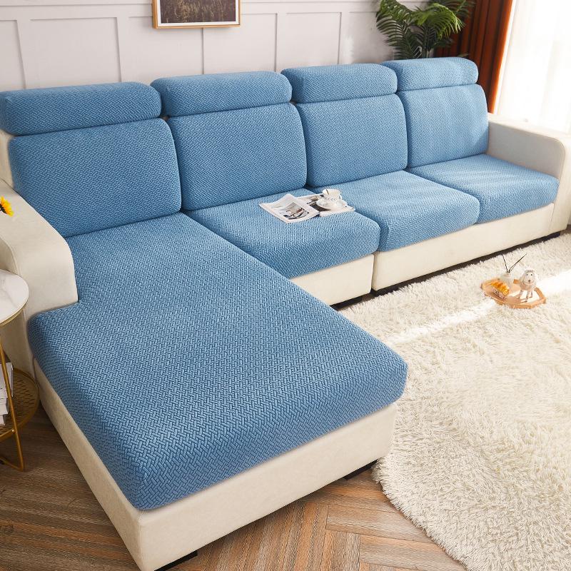Four Seasons Non-Slip Elastic Sofa Cover - Universal Fit, Modern Design Slipcover