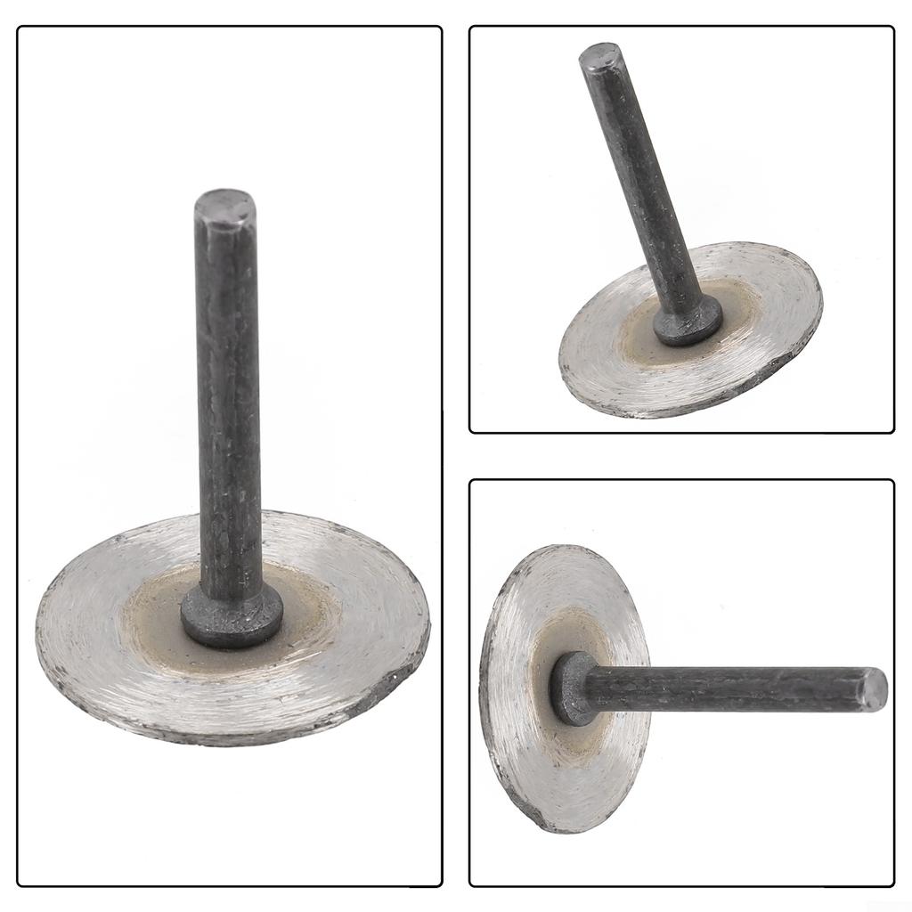 Scheibe mit Dorn zum Schneiden von Holz, Metall, Stein, Granit, Marmor, 3#, Silber, 1#