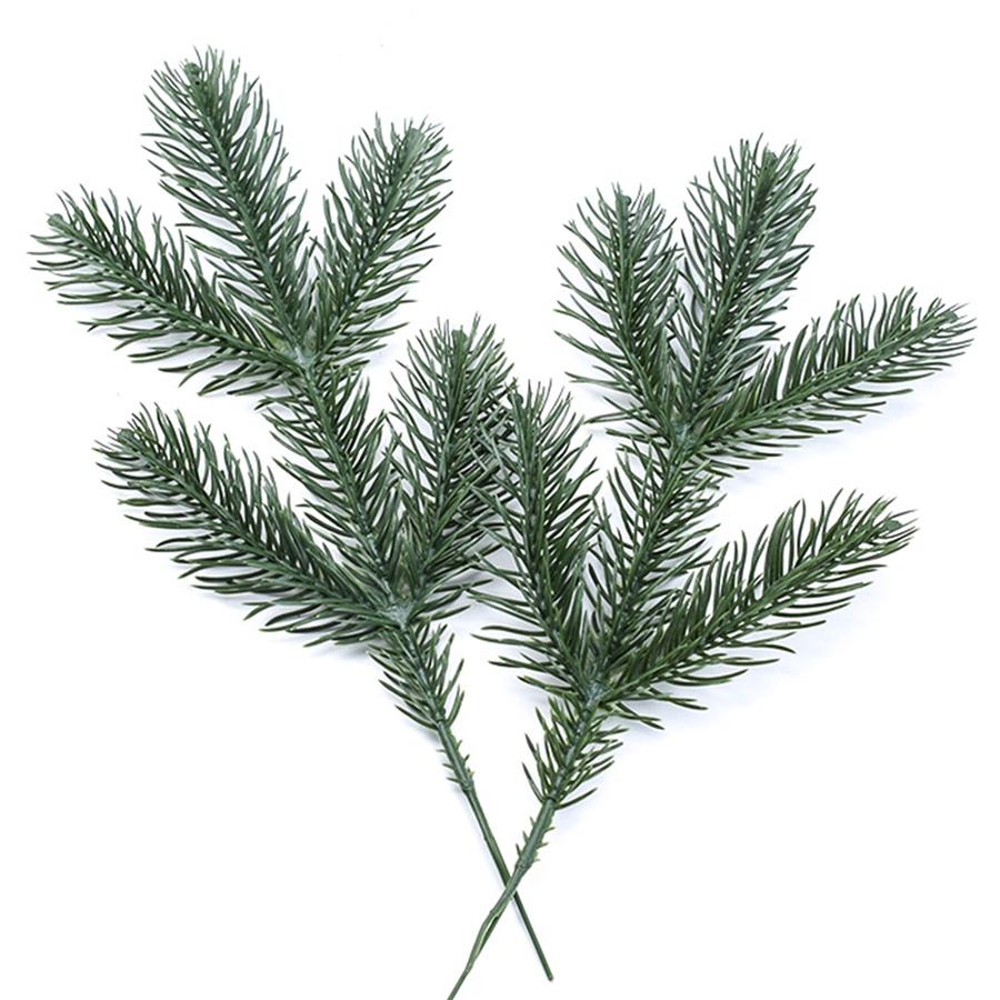 30/60pcs Artificial Plants Christmas Tree Home Room Decoration Accessory Wedding Outdoor Yard Garden Decorative Flowers Wreath