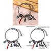 Solo Leveling Cartoon Character Alloy Bracelet With Electroplated Finish For Gift And Anniversary