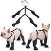 Winter Hundestiefel Gamaschen mit Anti-Rutsch-Sohle für kleine & mittlere Hunde, Pfotenschutz, Perfekt für Spaziergänge im Freien, Wandern, Wasserdicht und Anti-Sturz Do