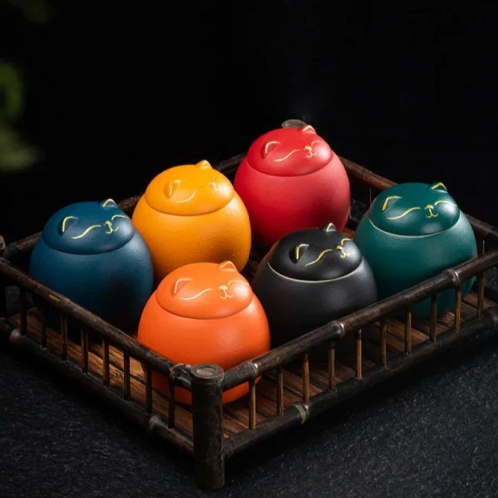 200ml Ashes Storage Box Cute Memento Burial Holder Creative Dog Cat Cremation Urns  Dog Supplies