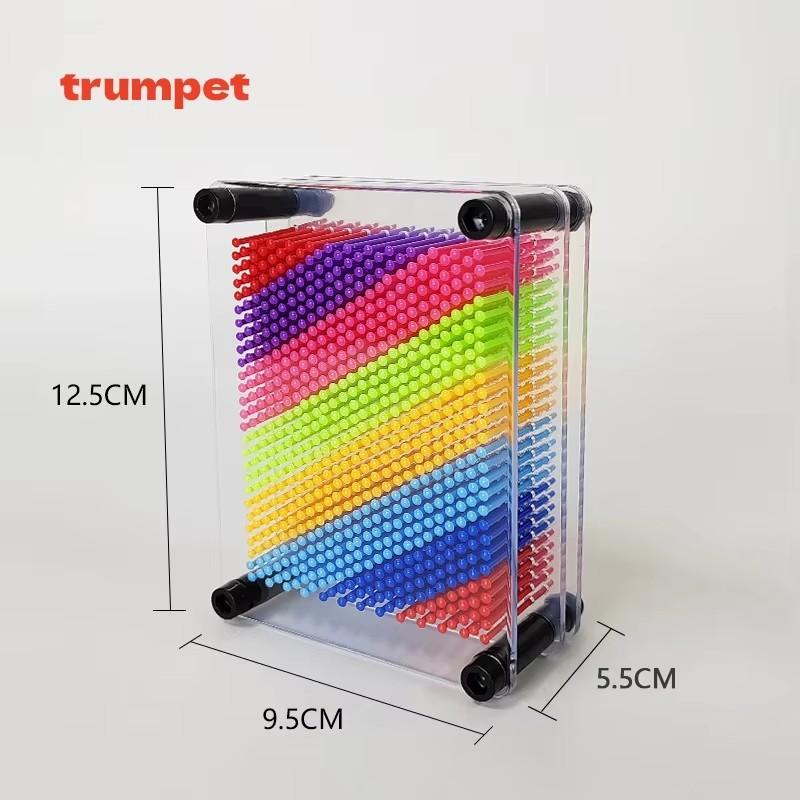 3D Clone Pin Stress Relief  Art Clone Hand Shape Model Adult Toys Pinscreen Needle Board Sculptures Painting  Gift