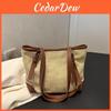 Summer Woven Tote Bag For Women With Magnetic Closure And Inner Pockets For Beach And Casual Wear