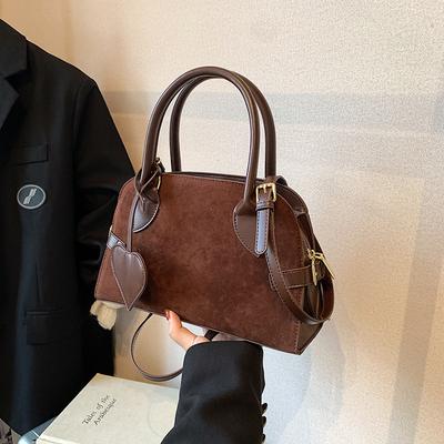 Bolsa Retrô Estilo Estrangeiro Estampa de Leopardo Bolsa Feminina Simples e Versátil Bolsa Shell Nicho Luz de Luxo Bolsa de Ombro Mensageiro