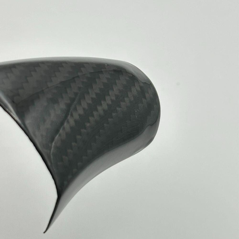 Real Carbon Fiber Gear Shift Knob and Base Trim Cover Set For BMW 2 3 4 Series