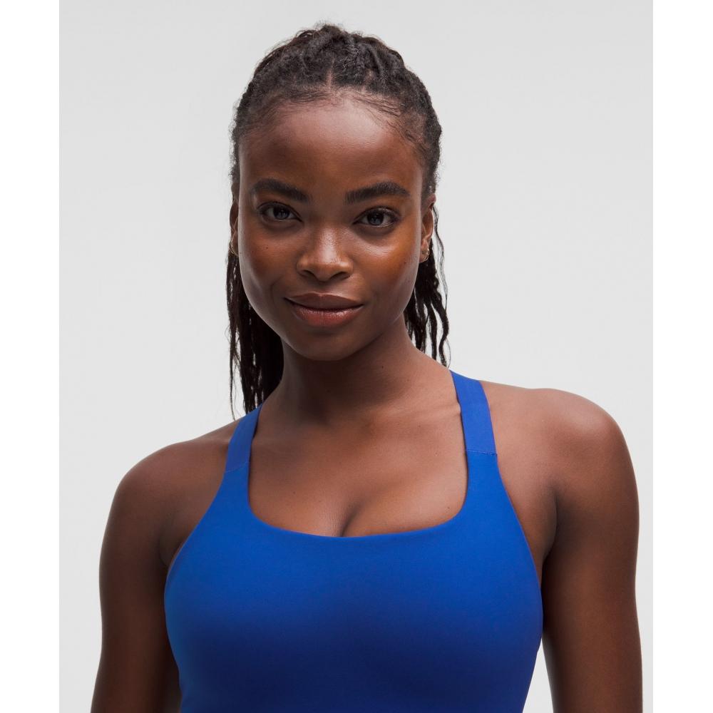 Lululemon Energy Longline Bra  MeDium Support  B D Cups riversiDe