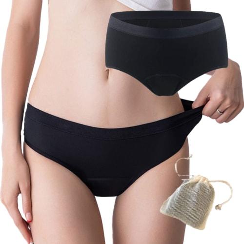 BAZETITUS Santaly Incontinence Briefs, 1-Pack, Absorbent, 50ml Capacity, 7 Sizes Available, Prevents Rear Leakage, Absorbs and Helps You Sleep Better