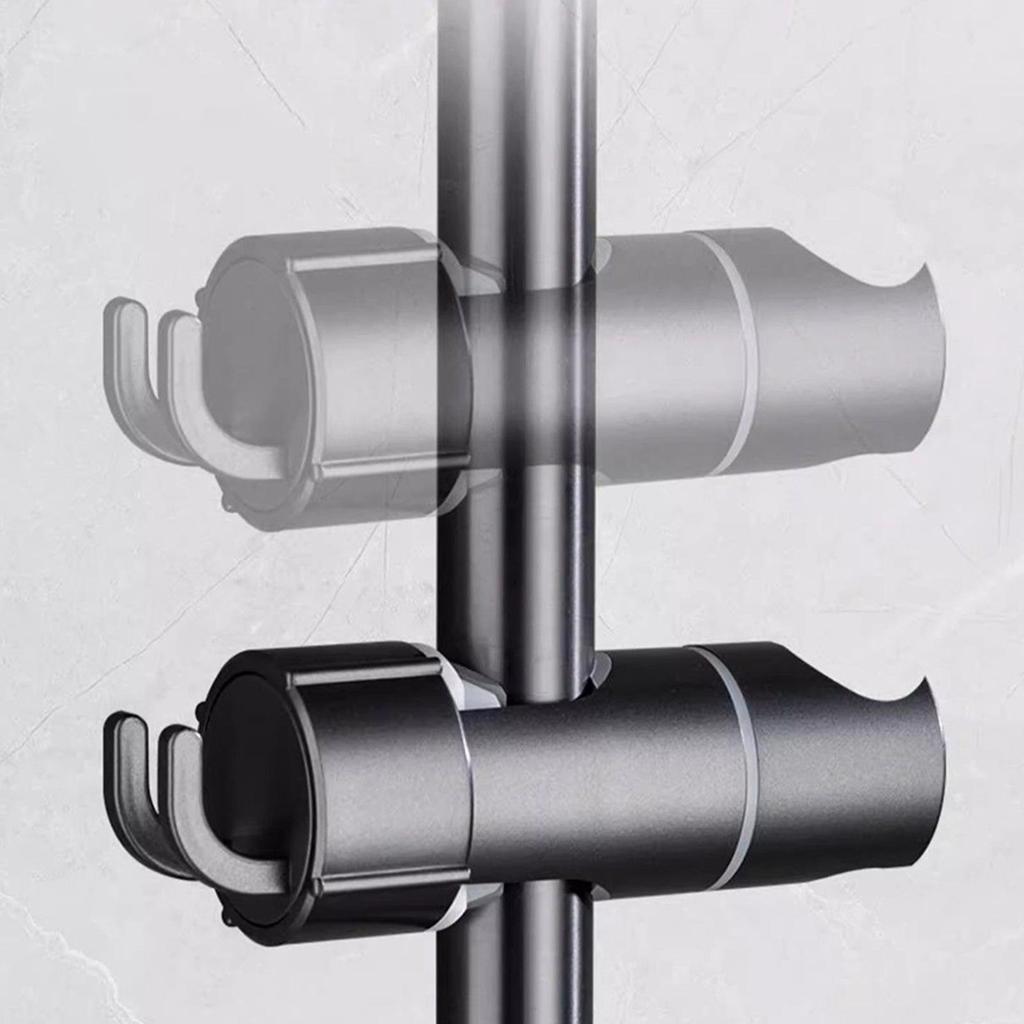 Držák sprchové hlavice Nastavitelný držák sprchové hlavice pro posuvnou tyč Otáčení o 360 stupňů Držák sprchy do koupelny pro WC v obytném voze Hotel
