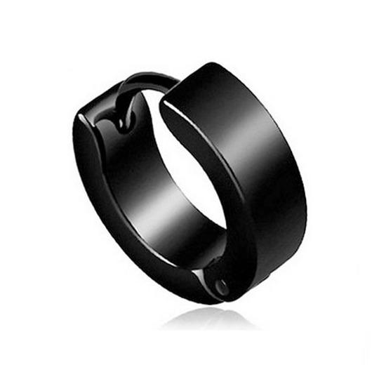 Classic versatile basic earrings for men and women, stainless steel non-pierced ear clips that do not fade