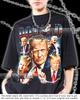 Donald Trump Shirt 90s Retro Fan Tee, Unisex Trump T-Shirt, Vintage Style PK342