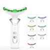 7 Color Light Beauty Device Microcurrent Face Neck Massager Firming Lifting Warm Compress Multimode Home Facial Beauty Instrument