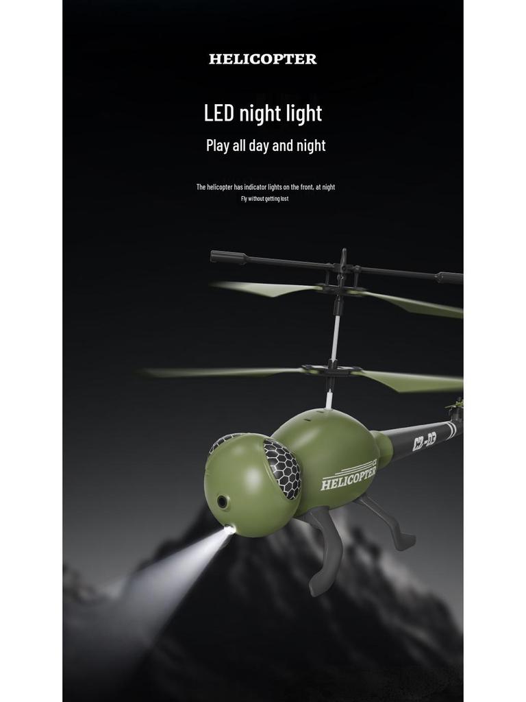 USB Rechargeable 3.5-Channel Remote Control Helicopter - Durable and Crash-Resistant Model Toy