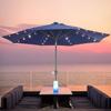 104 LED Solarbetriebene Terrassen Sonnenschirm Lichter Außen Garten Sonnenschirm Lichterkette IP65 Wasserdicht Solar Camping Zeltlampe Licht