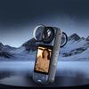 For Insta360 X5 PC Lens Protector Cover Optical Glass Camera Lens Dust Proof Cap Scratch-resistant HD PC Lens Accessories