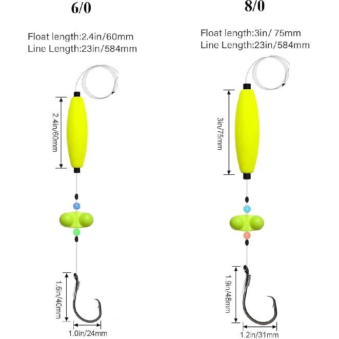 Visulong Catfish Fishing Set, Catfish Fishing Set,  Rig Making Kit, For Catching Big S, Carp & More