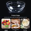 ZISIZ Clear Round PC Acrylic Plastic Coaster