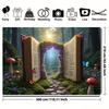 Fantasy Book Theme Backdrop, Magical Forest Path Photography Background