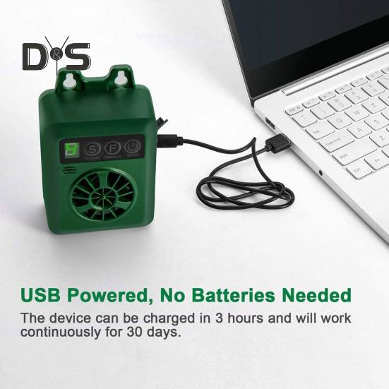 Ultrazvukové zařízení proti štěkání pro psy Dobíjecí skříňka s ovladačem štěkání Zarážka proti štěkání psů pro vnitřní venkovní použití