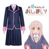 Exusiai Cosplay Costume Set School Uniform Dress With Cute Skirt