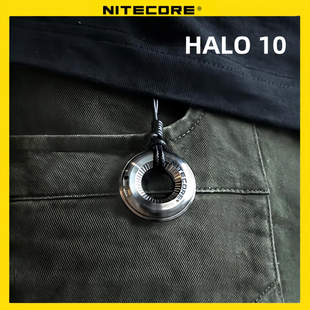 Nitecore Halo 10 Ring Titanium Curve