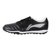 Li-Ning Comfortable Casual Anti-Kick TF (Rubber Studs) Shock Absorbing Non-Slip Wear-Resistant Soccer Shoes Men Soccer Shoes Black YSTU003-2