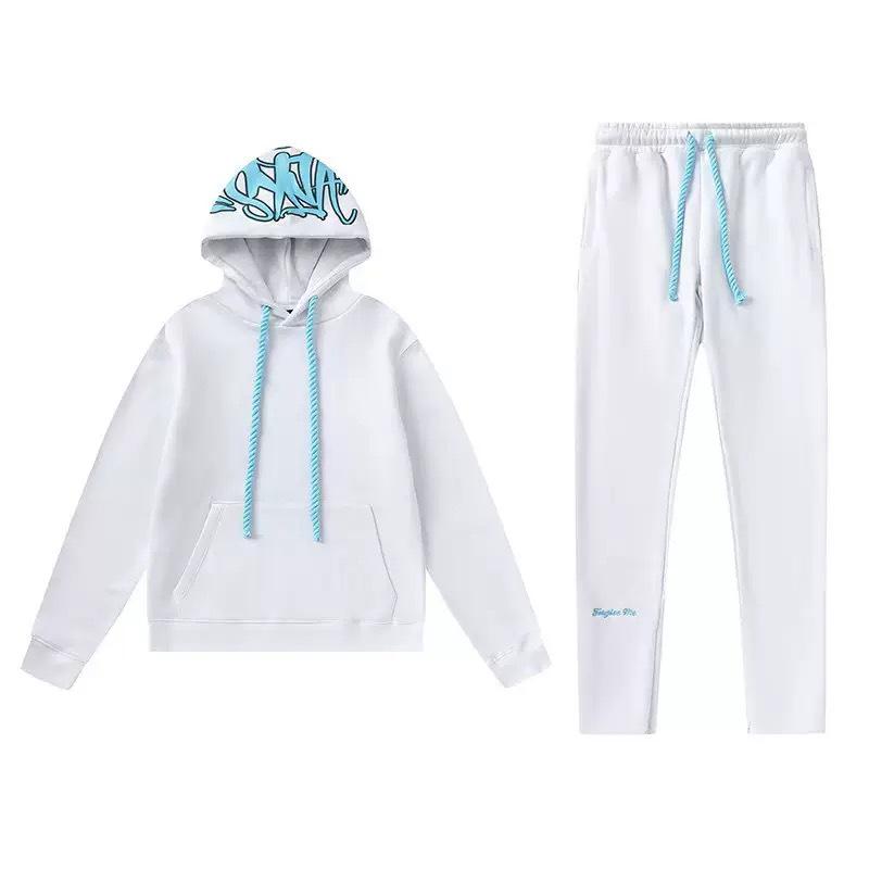 Synaworld 3D-Schaumdruck Unisex Fleece-Hoodie & Jogginghosen Set