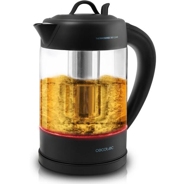 Чайник Cecotec Thermosense 390 Clear/Teekocher (01512)