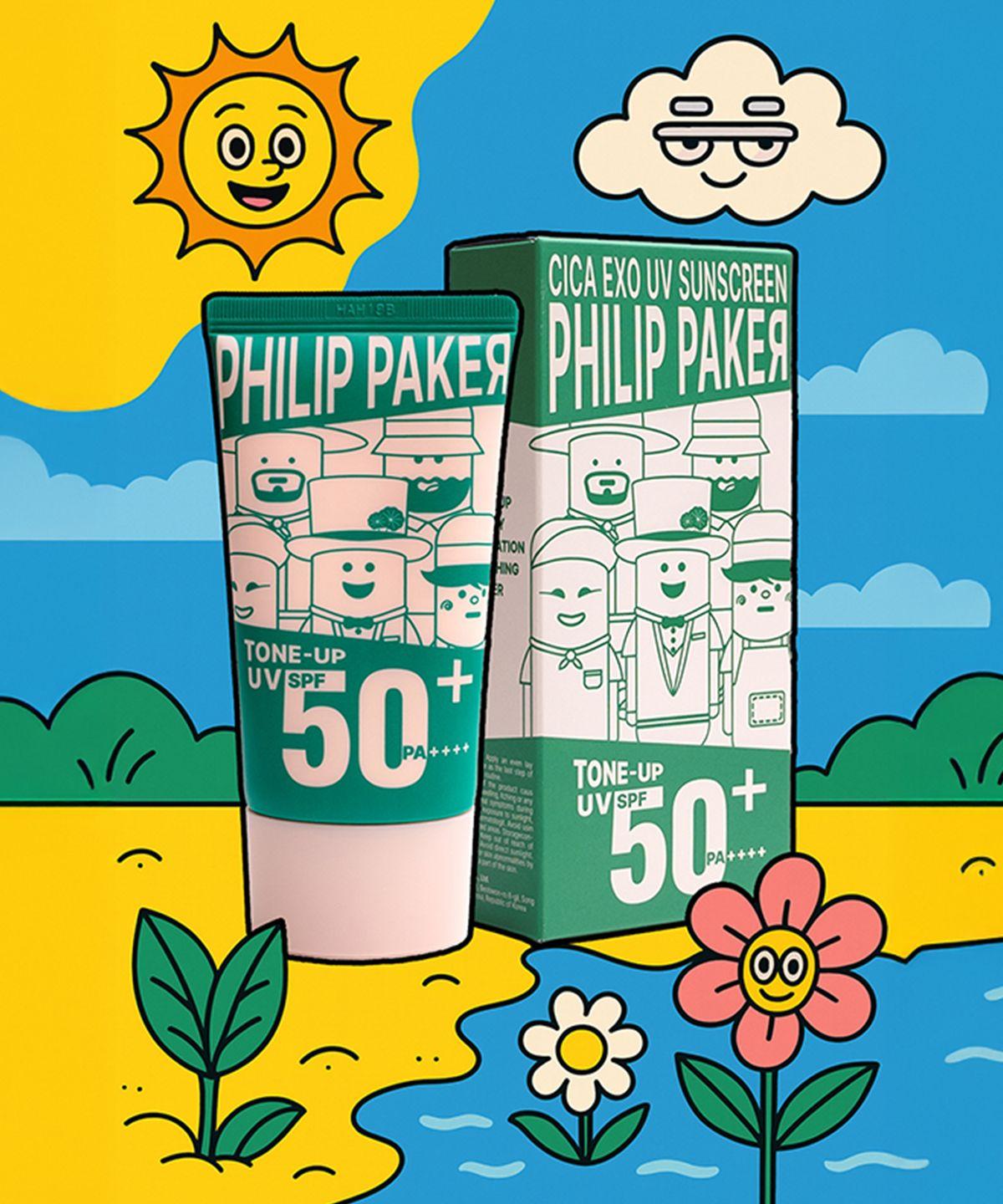 Venderma x Philippeker Cica Exo UV Sunscreen 50ml