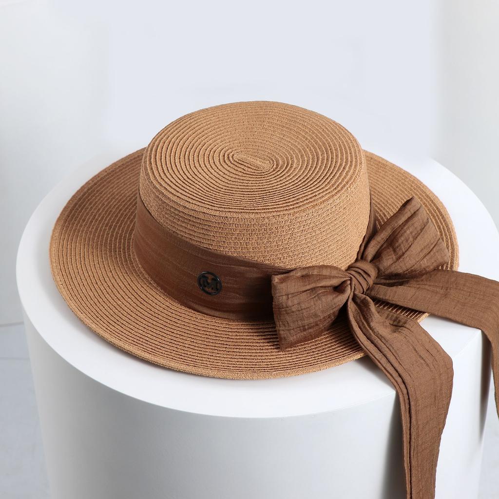 Summer Women's Hats Sunshade and Sun Protection Hats Big Seaside Vacation Straw Hats Travel Sun Hats