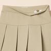 Amazon Essentials 2-Piece Pleated Skirt with Inner Pants, Girls' Khaki Tan, Sizes 145-150