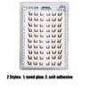 DIY Brown Lash Clusters Cat Eye Style Individual Lashes Women Eye Lashes  Eyelash Extension