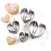 RSVP Biscuit Cutters Heart Set Of 4