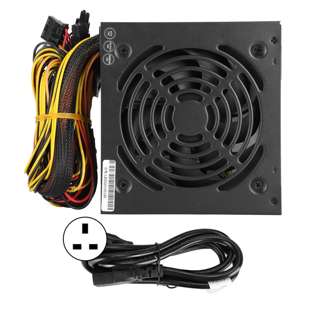 Computer Power Supply Desktop Mute Fan Accessories ATX 24-PIN 400W Adjustable 115