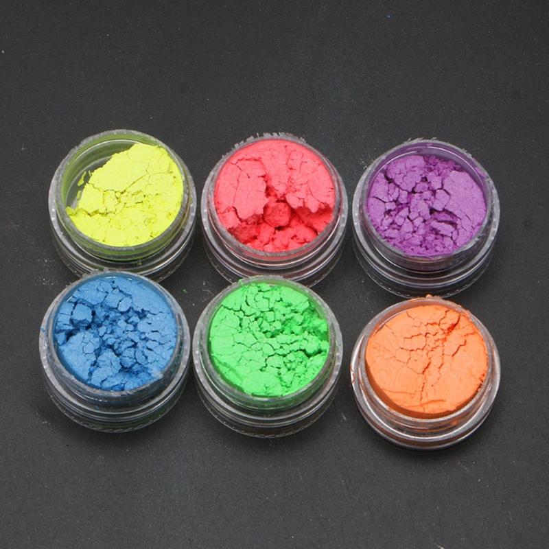 10x/set 60 Color Pigment Powder Dye for Slime Soap Bath Bomb Candle Making Colorant Cosmetic Pearl Powder for Nail Decor