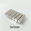 20/50pcs 5x1mm & 3x1mm Magnets, Ultra Micro Thin Discs Kit